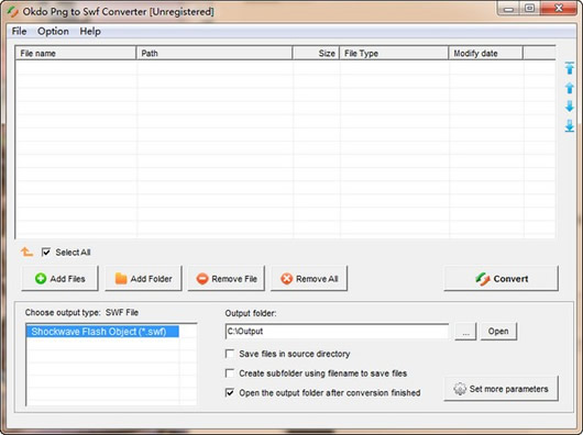 Okdo Png to Swf Converter(PNGͼƬתSWF)